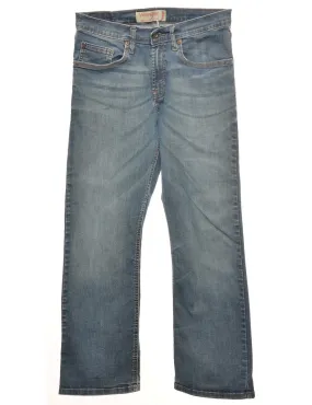 Medium Wash Faded Wash Wrangler Jeans - W28 L28