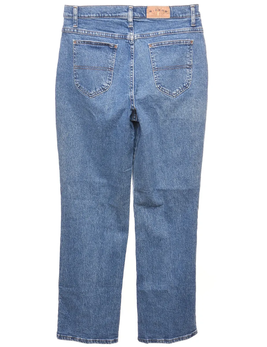 Medium Wash Tapered Riders Jeans - W32 L31