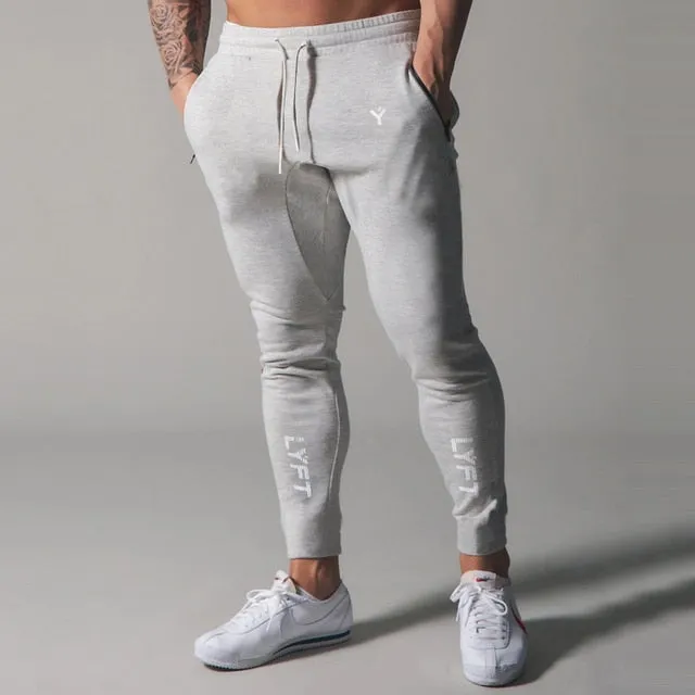 Men Gym Training Jogging Pants Men Joggers Slim Fit Sweatpants Cotton Running Sport Pants