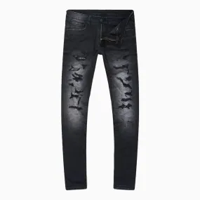 Men's Crushed And Rolled Ross Skinny Denim Pant