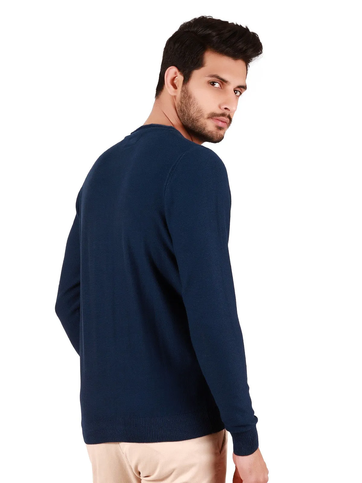 Men's Ocean Blue Sweater - EMTSWT19-006