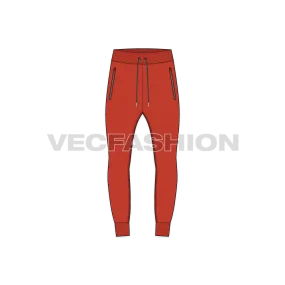 Mens Skinny Fit Track Pants