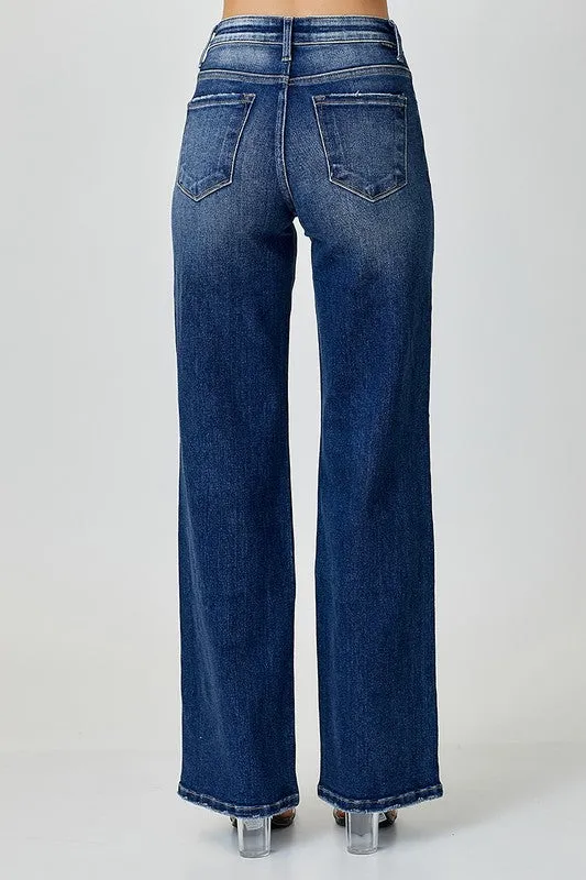 Mid-Rise Detailed Jeans