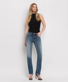 MID RISE STRAIGHT JEANS