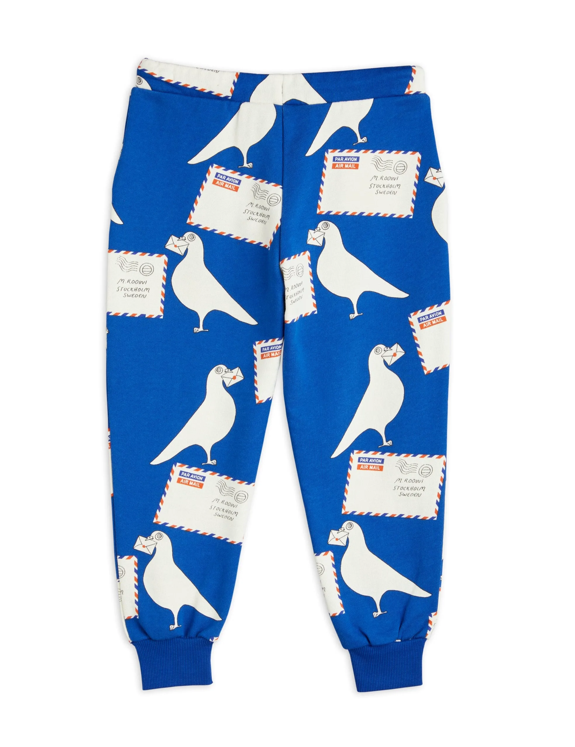 Mini Rodini Pigeon AOP Sweatpants