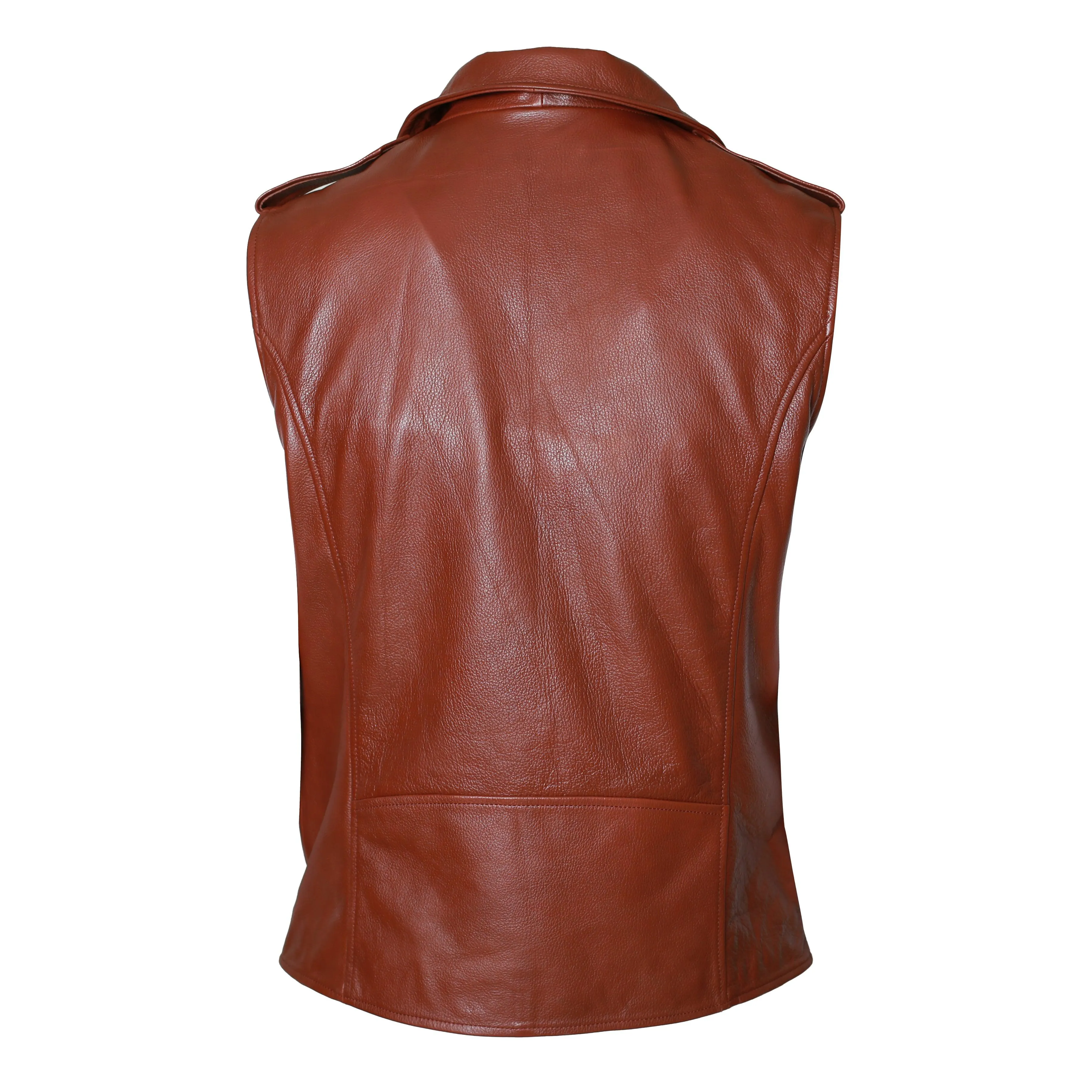 MKL - Mueller Men's Motorcycle Leather Vest