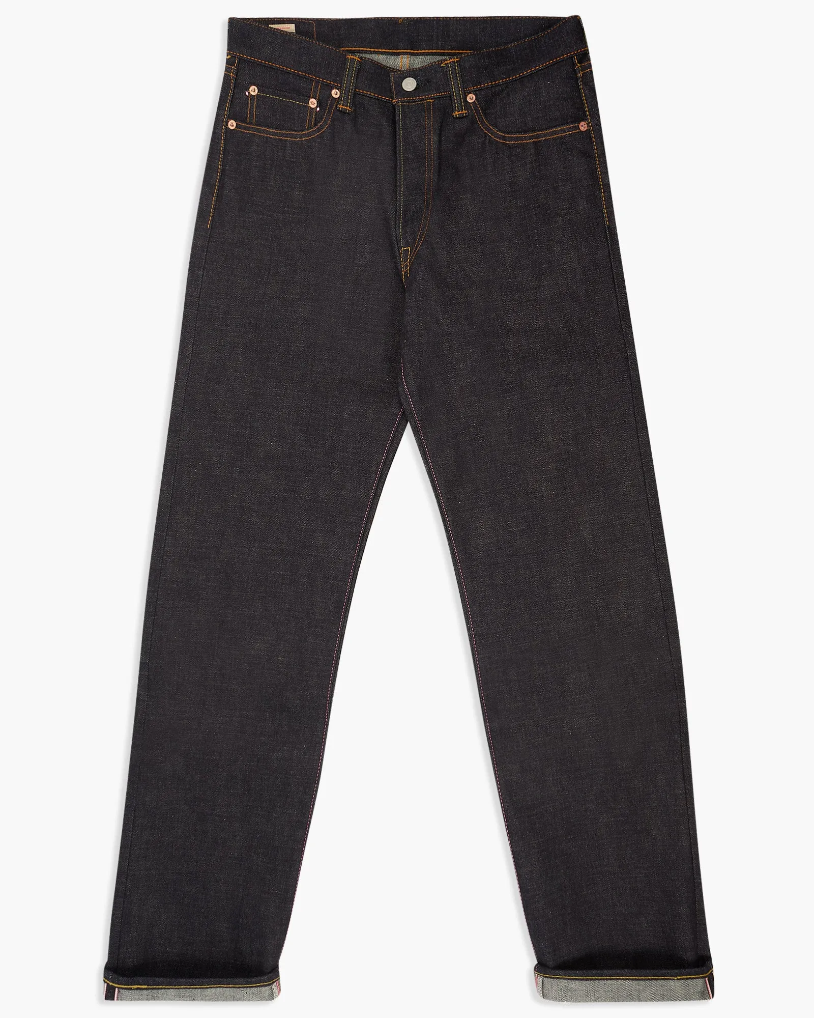 Momotaro 0906-V Classic Straight Mens Jeans - 15.7oz Indigo Selvedge