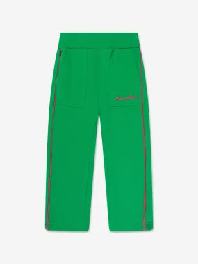 Monnalisa Girls Logo Joggers in Green