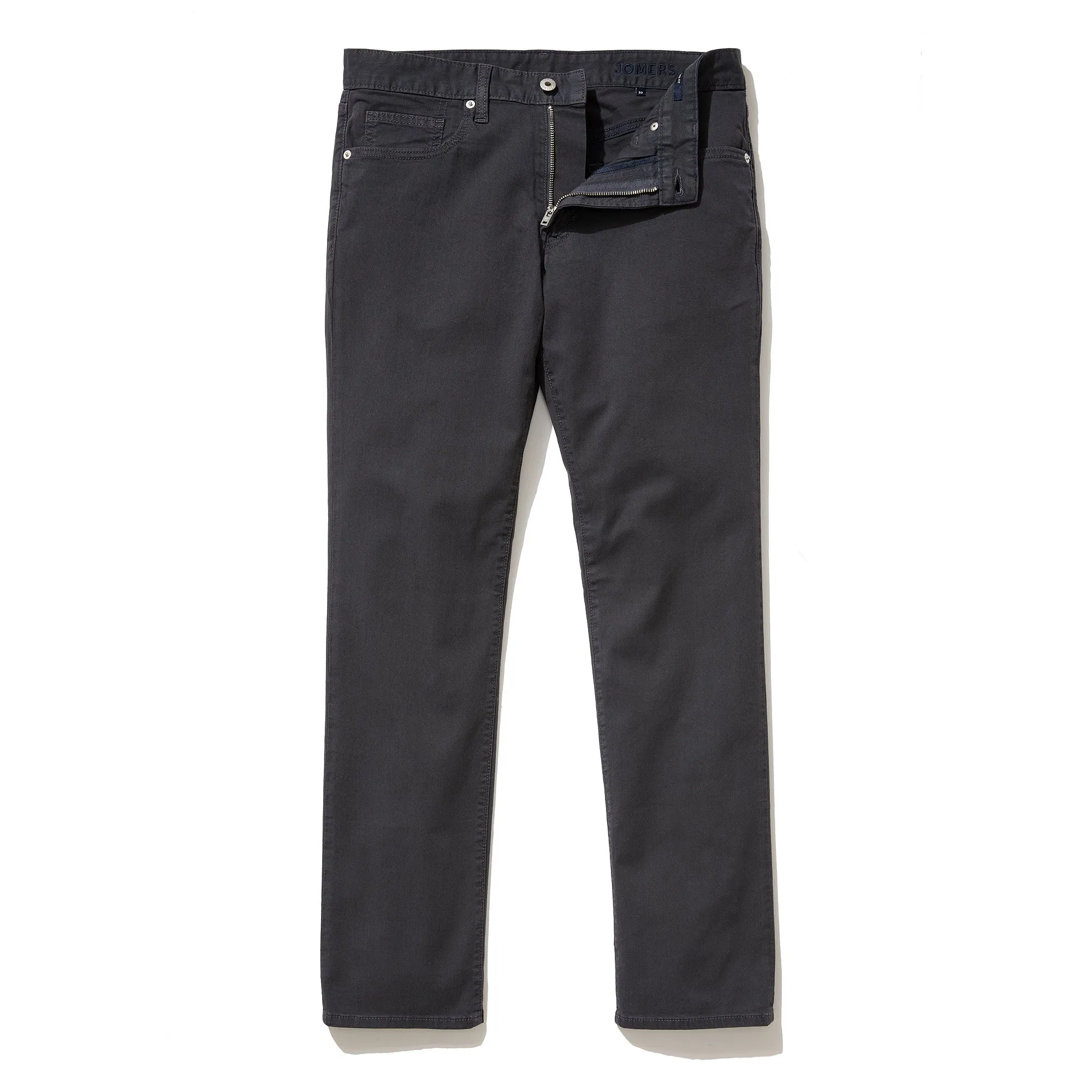 Napoli (Tailored) - Dark Grey Italian Travel Jeans