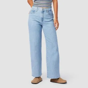 New - DENIZEN from Levi's Women's Vintage High-Rise Wide Leg Jeans - Saltwater Fade 4