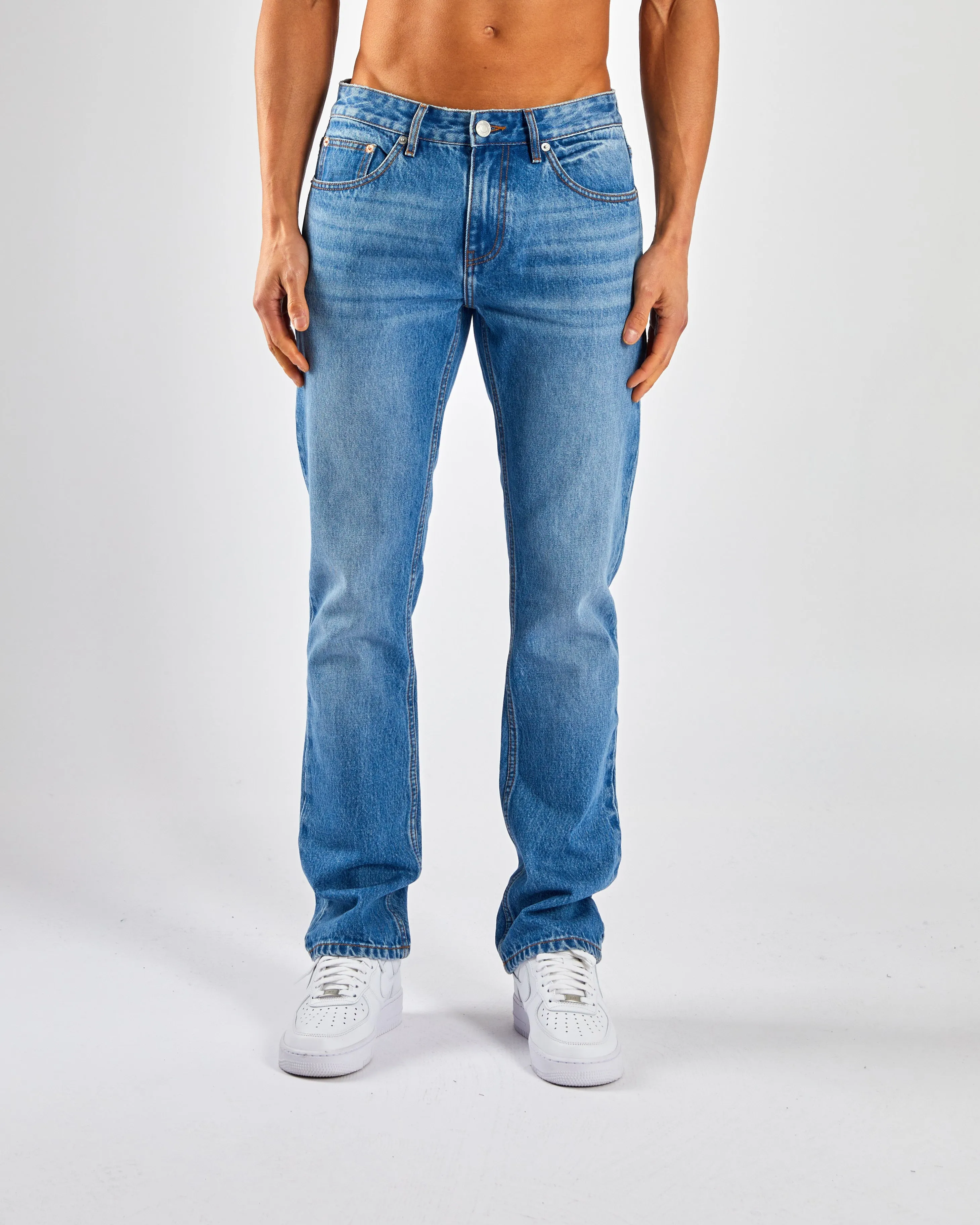 Nikolai Classic Bootcut Blue Weft