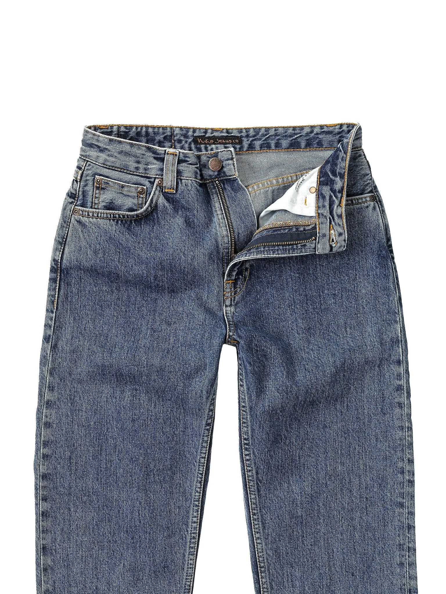 Nudie Jeans Women - Breezy Brit - Friendly Blue