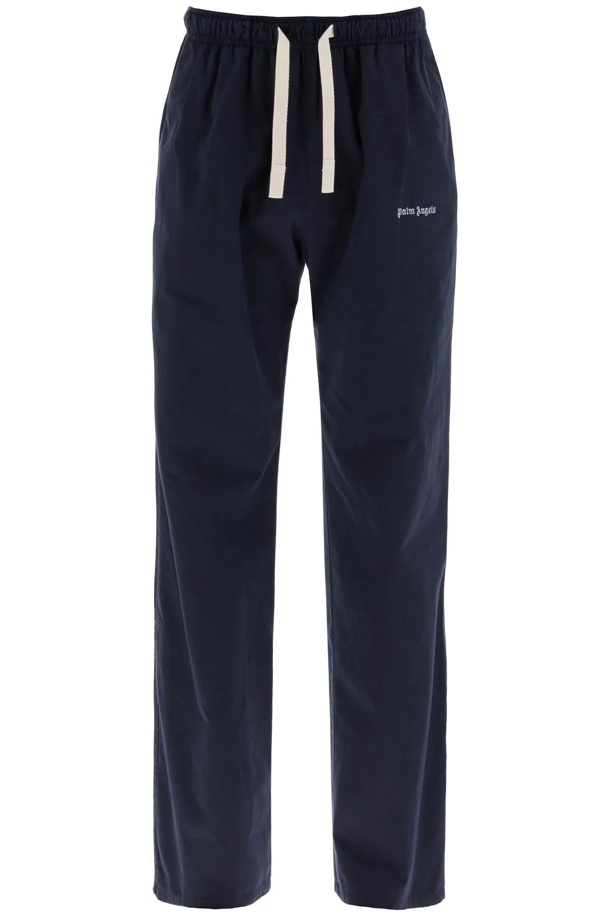 Palm Angels Cotton Gabardine Travel Joggers