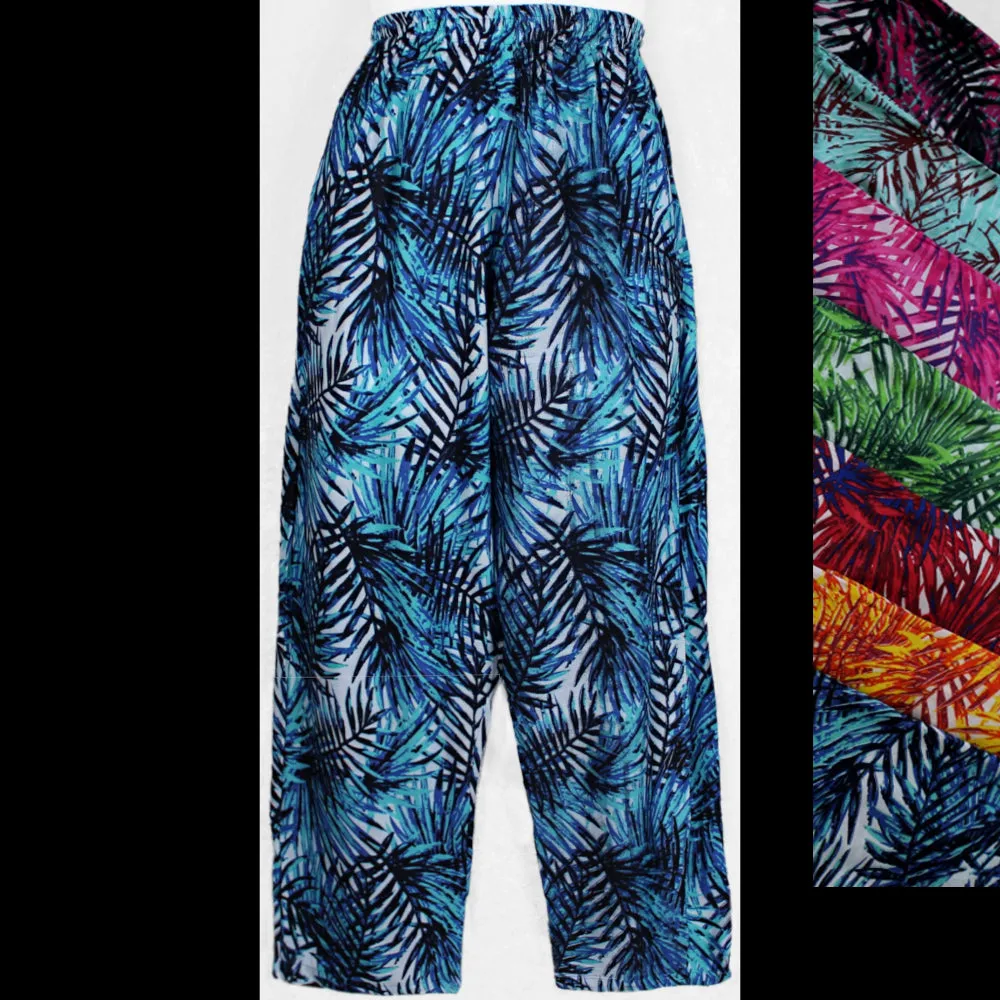 Palm Frond Pants