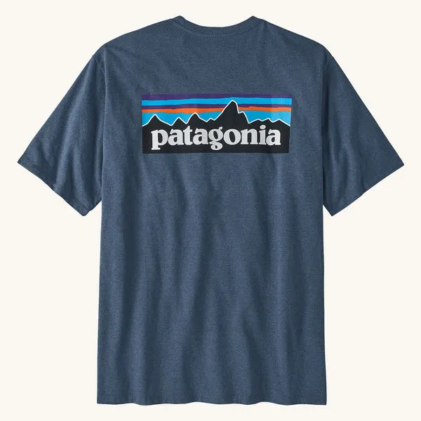 Patagonia P-6 T-Shirt - Utility Blue