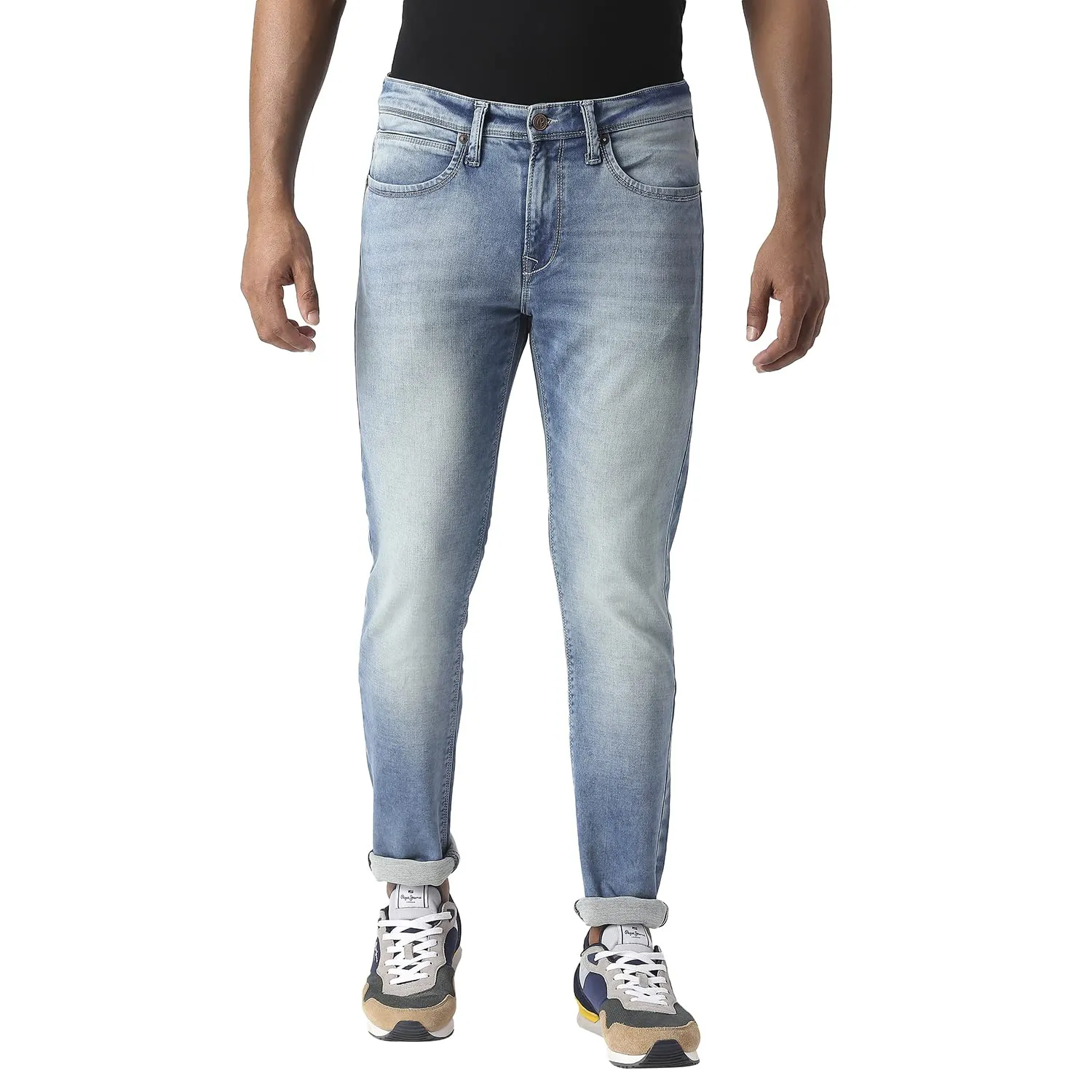 Pepe Jeans Men's Skinny Jeans (PM207236Q051_Super Light Used