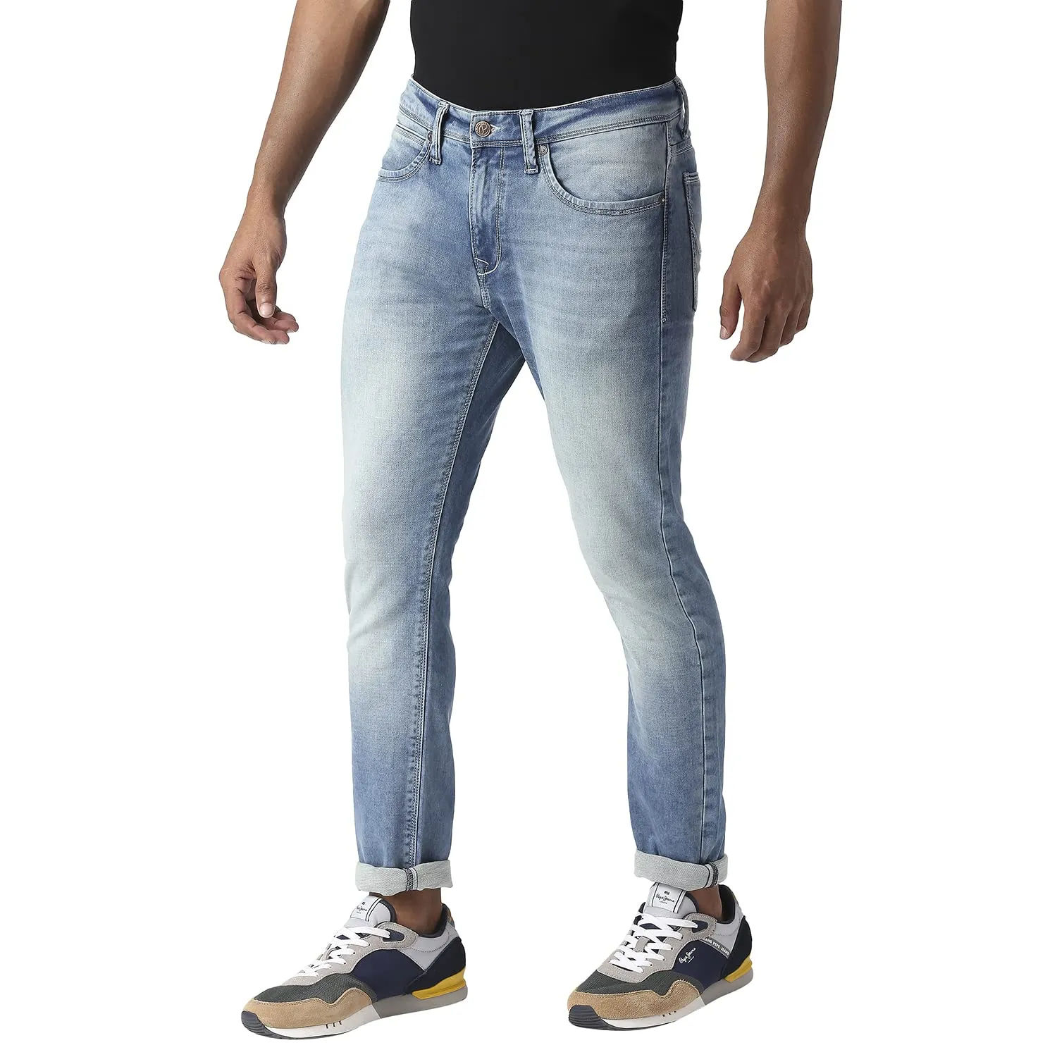 Pepe Jeans Men's Skinny Jeans (PM207236Q051_Super Light Used