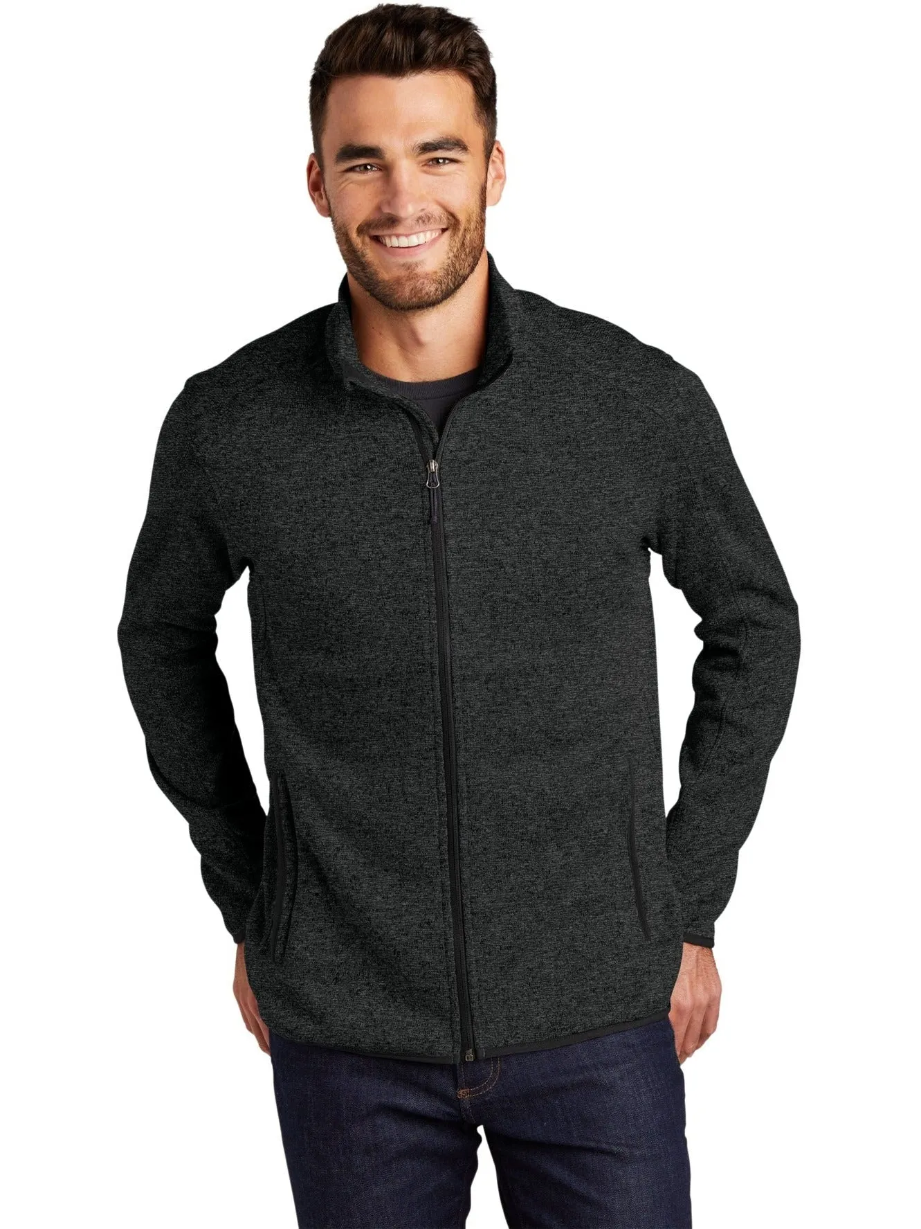 Port Authority Sweater Fleece Jacket