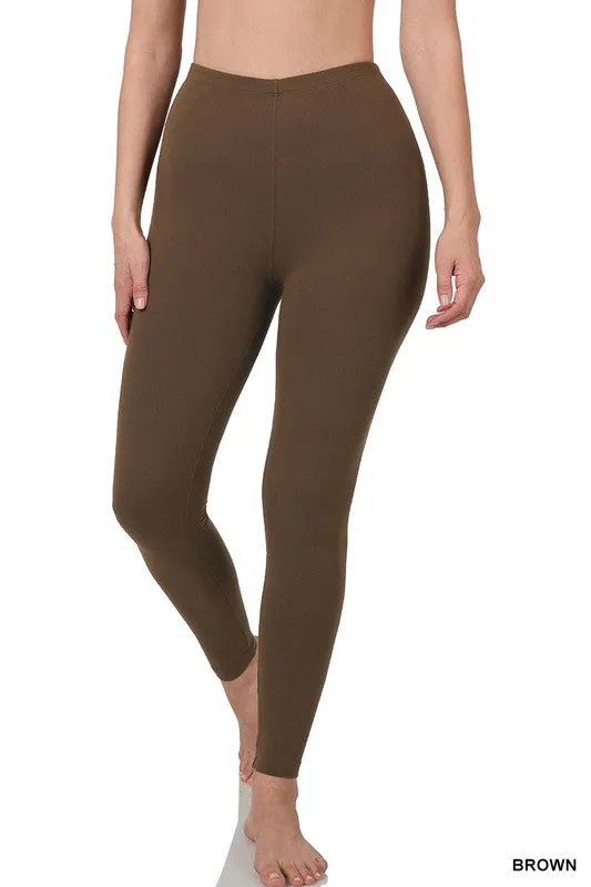 PREMIUM MICROFIBER FULL LENGTH LEGGINGS