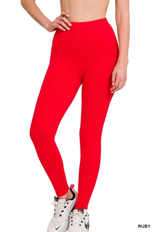 PREMIUM MICROFIBER FULL LENGTH LEGGINGS