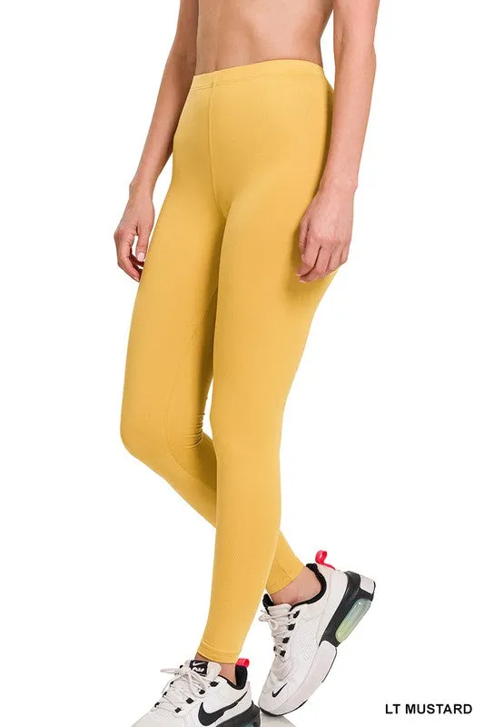 PREMIUM MICROFIBER FULL LENGTH LEGGINGS