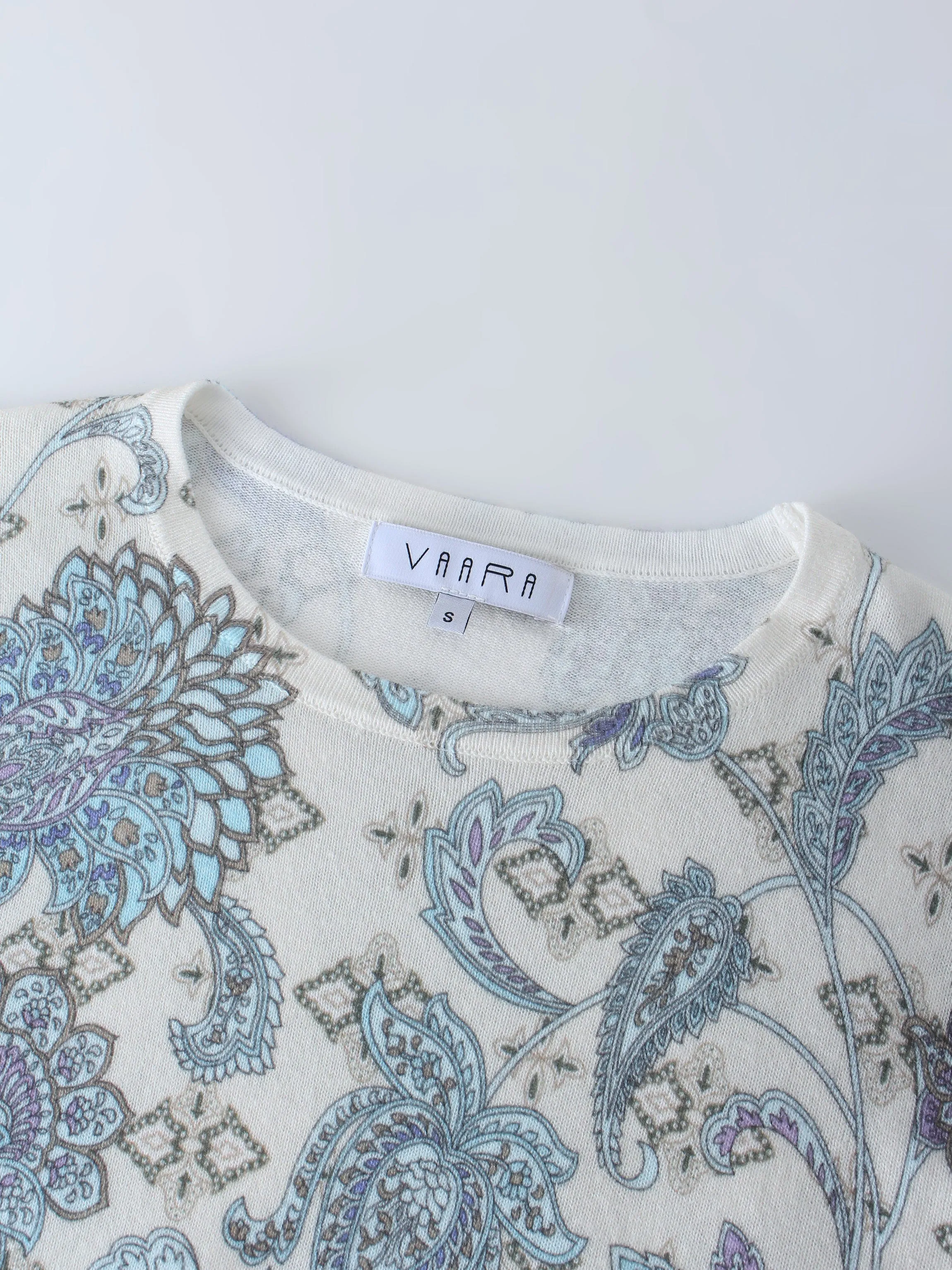 Printed Sweater-Paisley