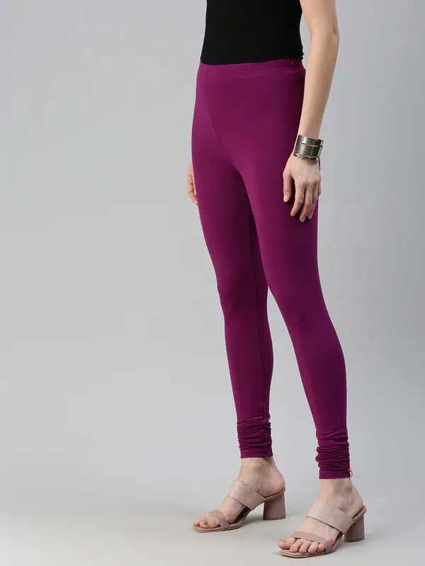 Prisma Ladies Churidar Leggings - Elevate Your Style with 60 Captivating Colors!  S