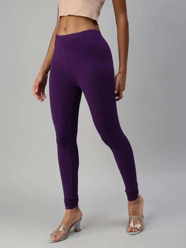 Prisma Ladies Churidar Leggings - Elevate Your Style with 60 Captivating Colors!  S