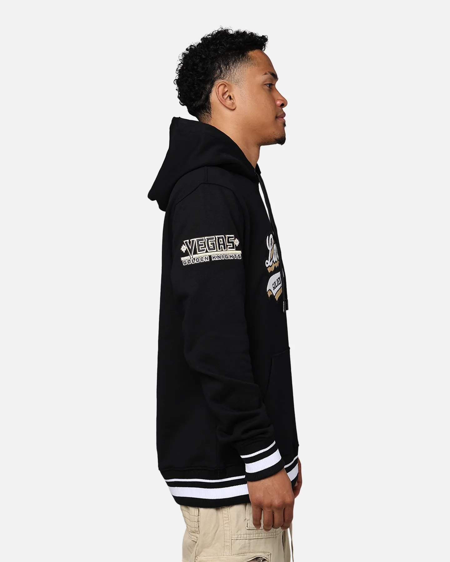 Pro Standard Vegas Golden Knights Fleece Pullover Hoodie Black