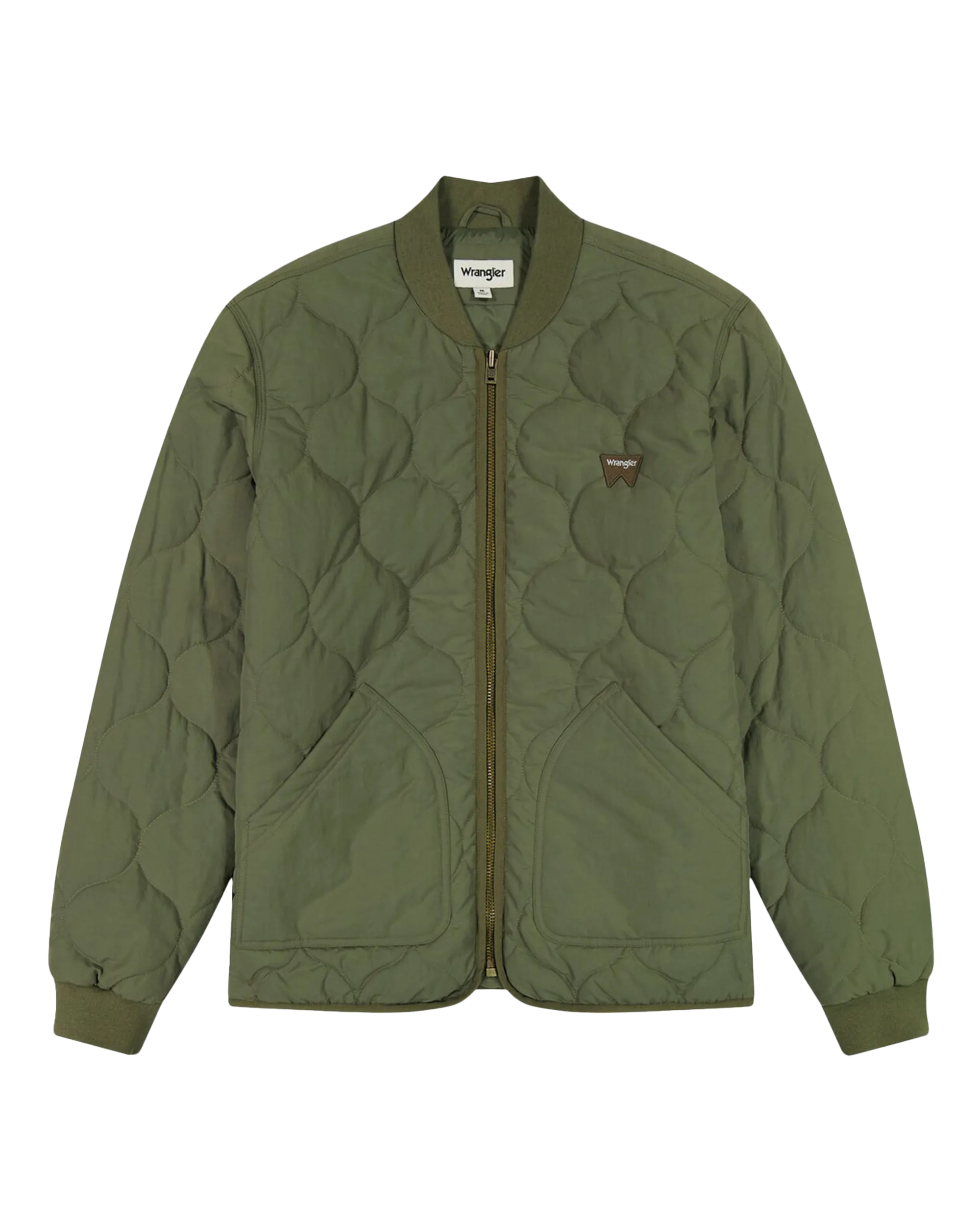 Puffer Jacket in Dusty Olive