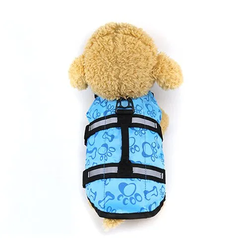 Puppy Rescue Swimming Wear Safety Clothes Vest Swimming Suit Xs-xl