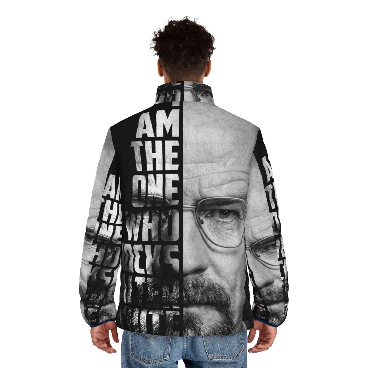 "Breaking Bad 'I Am The One Who Knocks' Puffer Jacket"