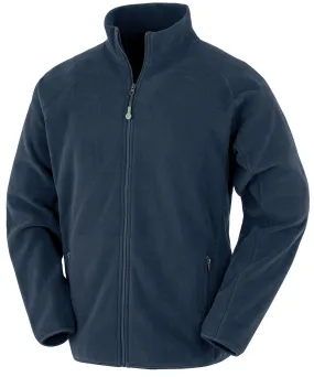 Recycled fleece polarthermic jacket | Navy