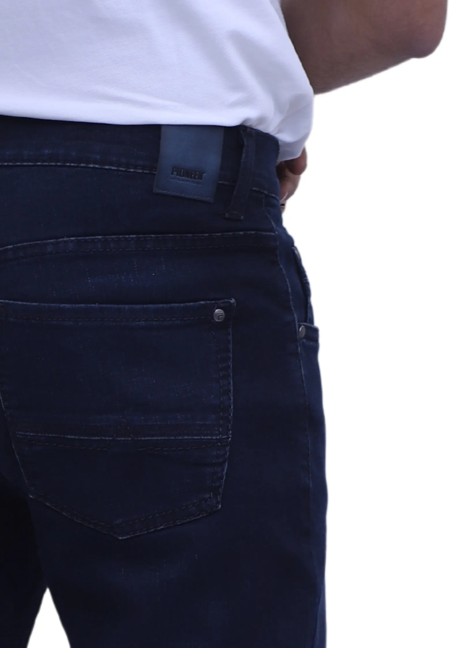 REGULAR FIT JEANS-NAVY BLUE