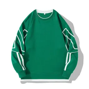 Round Neck Sports Sweater