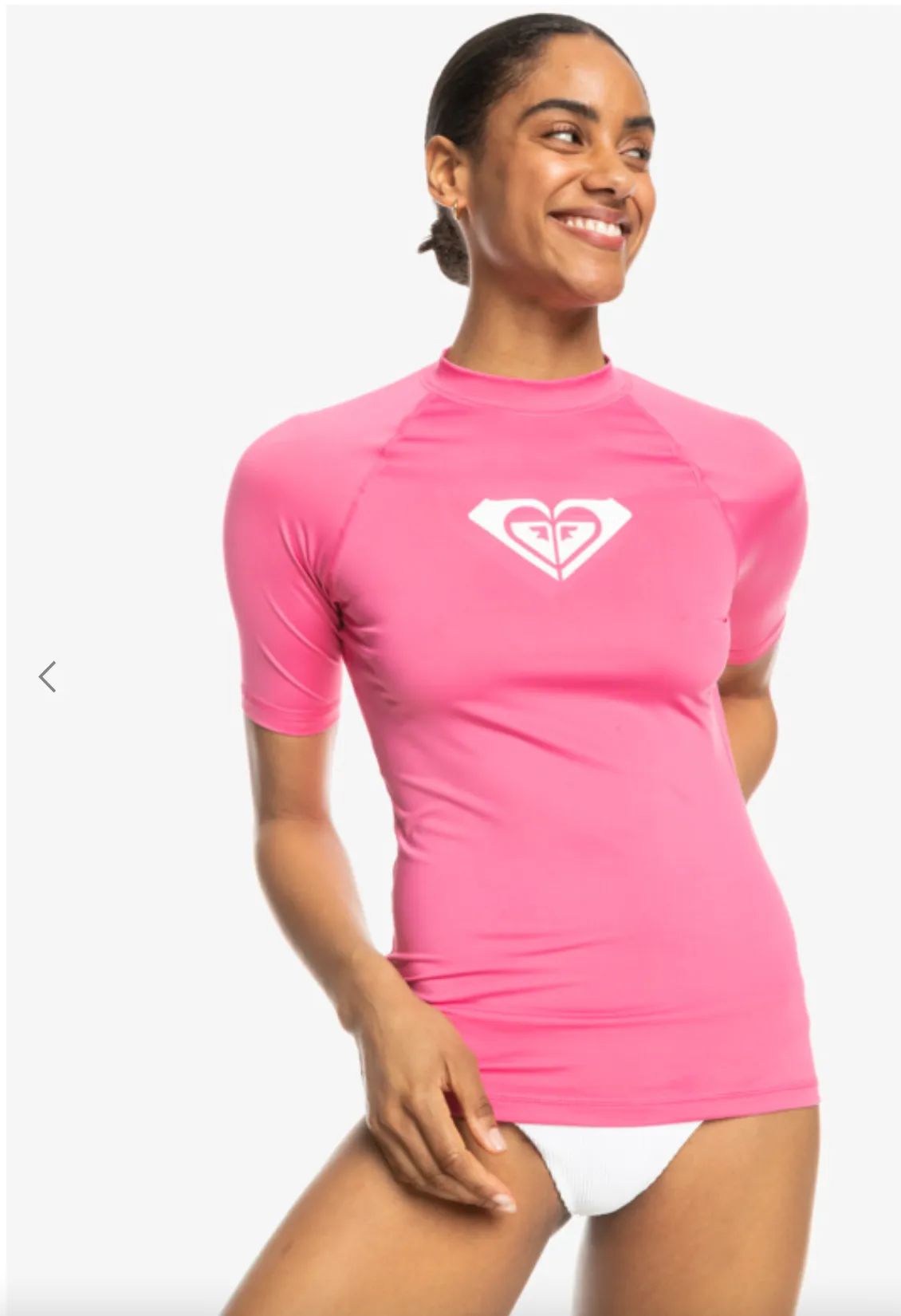 Roxy Whole Hearted - Short Sleeve Upf 50 Rash Vest For Women