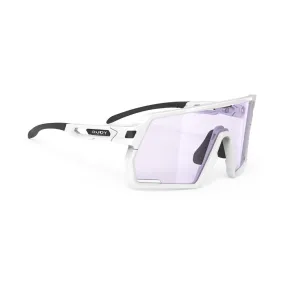 Rudy Project Kelion White Gloss Impactx™ Photochromic 2 Laser Purple Glasses