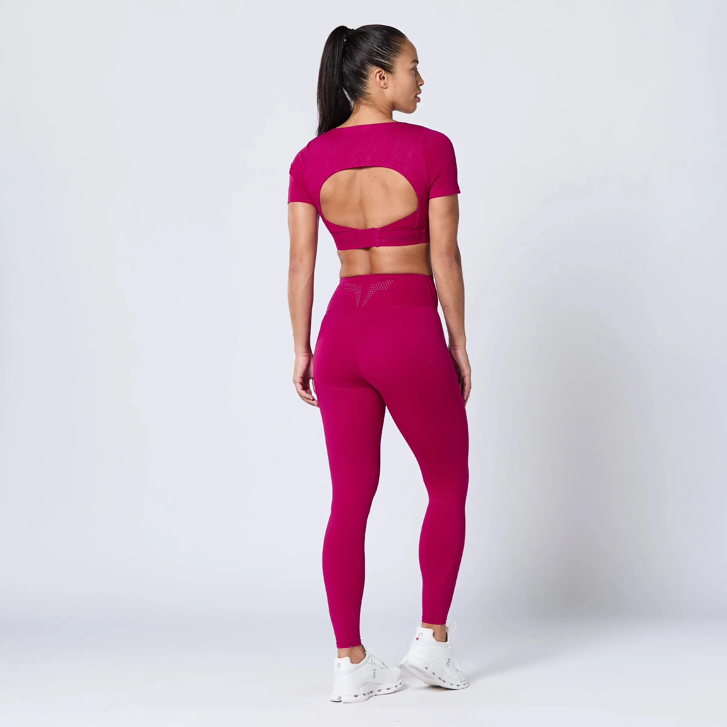 Run The City Leggings 27" 2.0 - Cerise