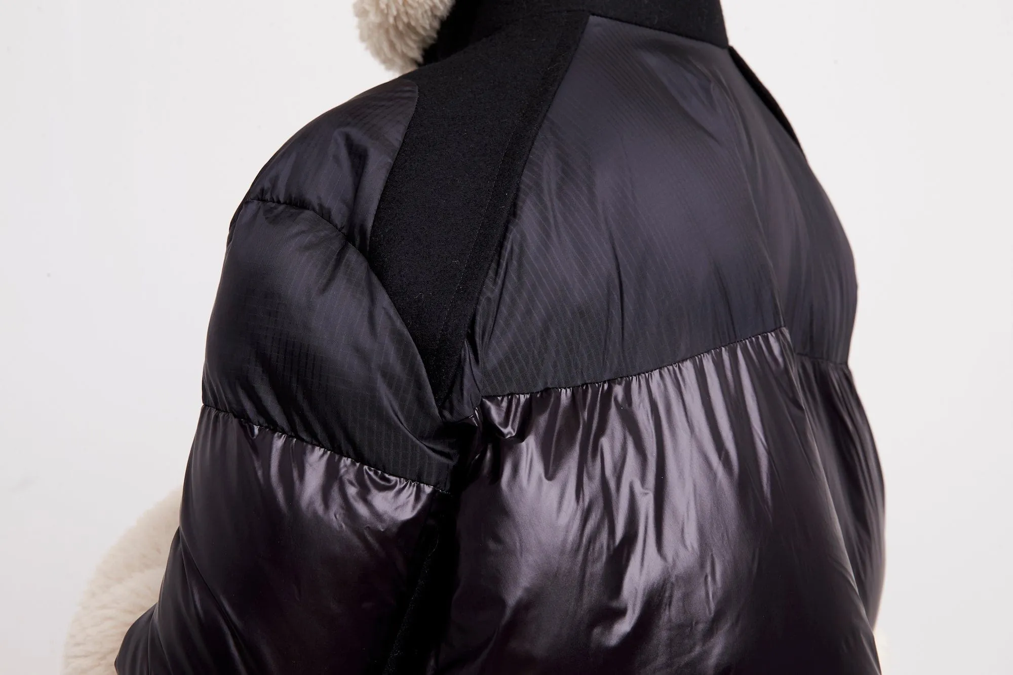 Sacai Faux Shearling Padded Blouson