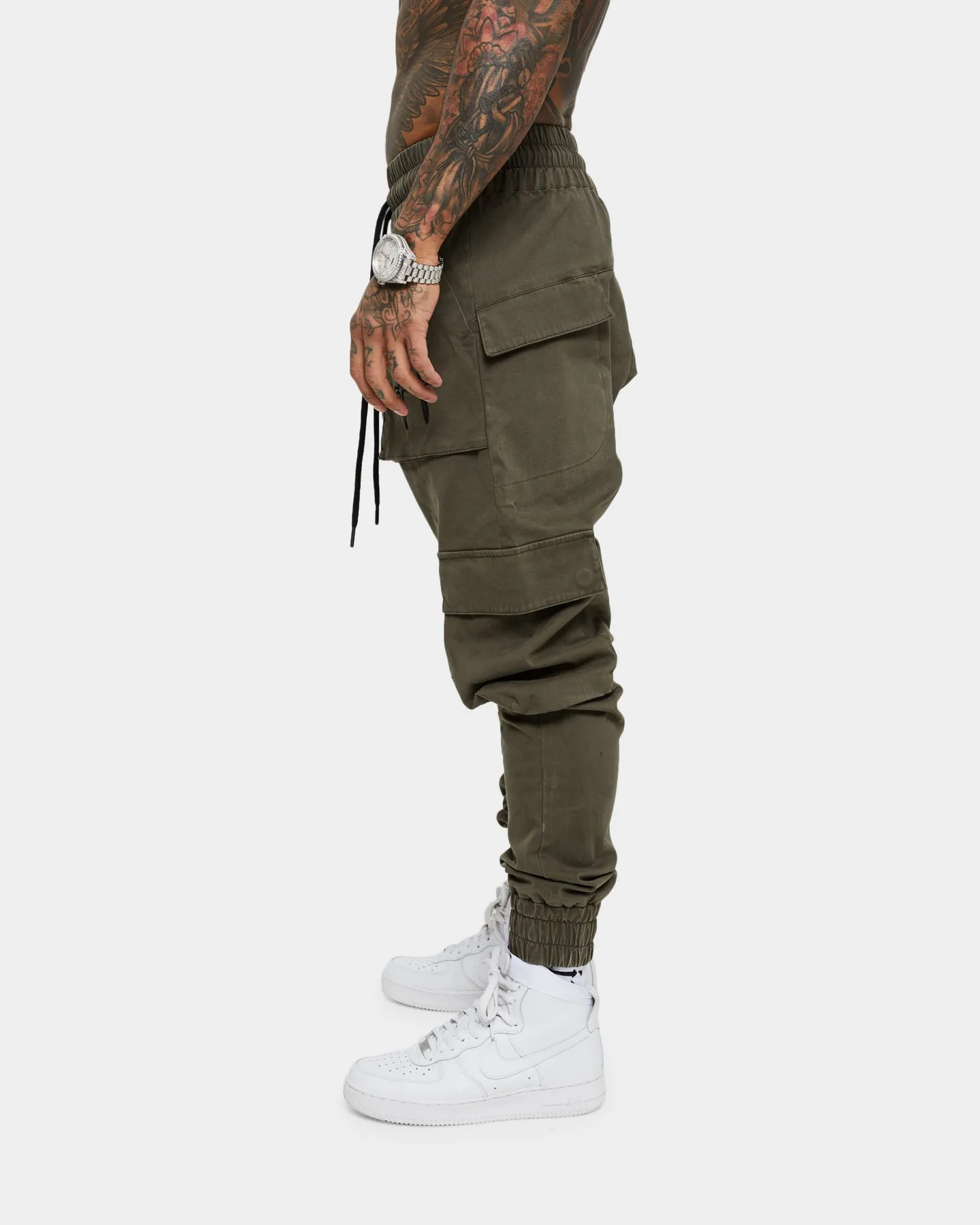 Saint Morta Day of the Dead Joggers Army Green