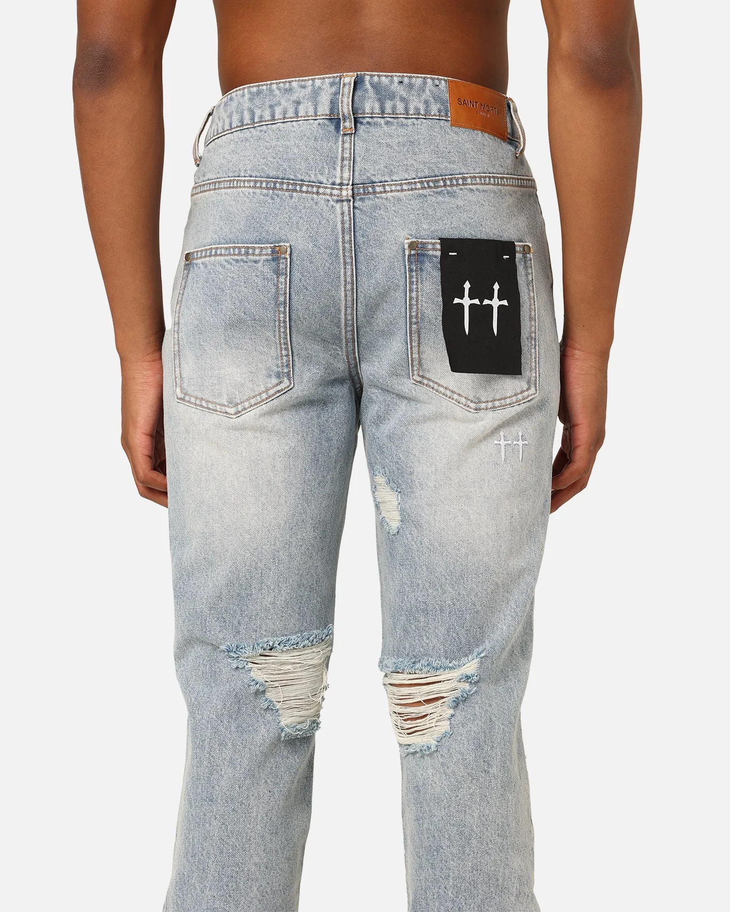 Saint Morta Riot Fimi Jeans Vintage Blue