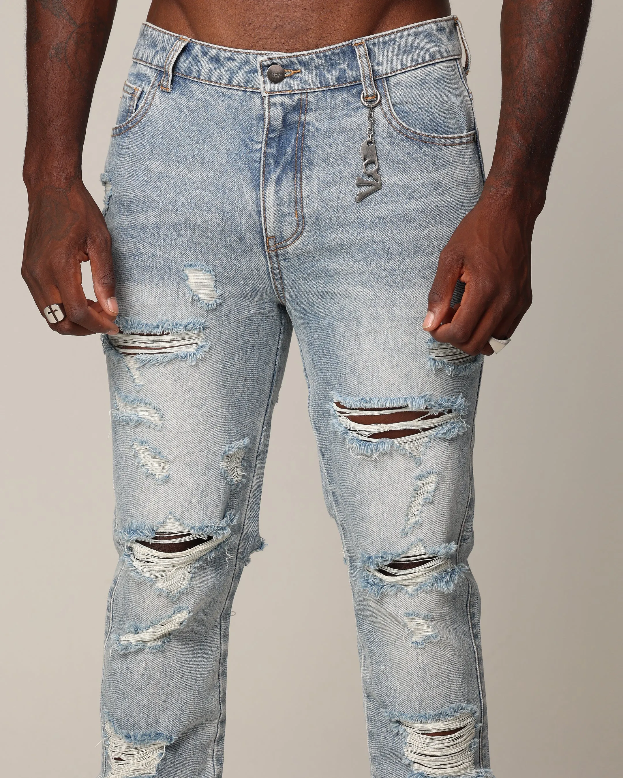 Saint Morta Riot Fimi Jeans Vintage Blue