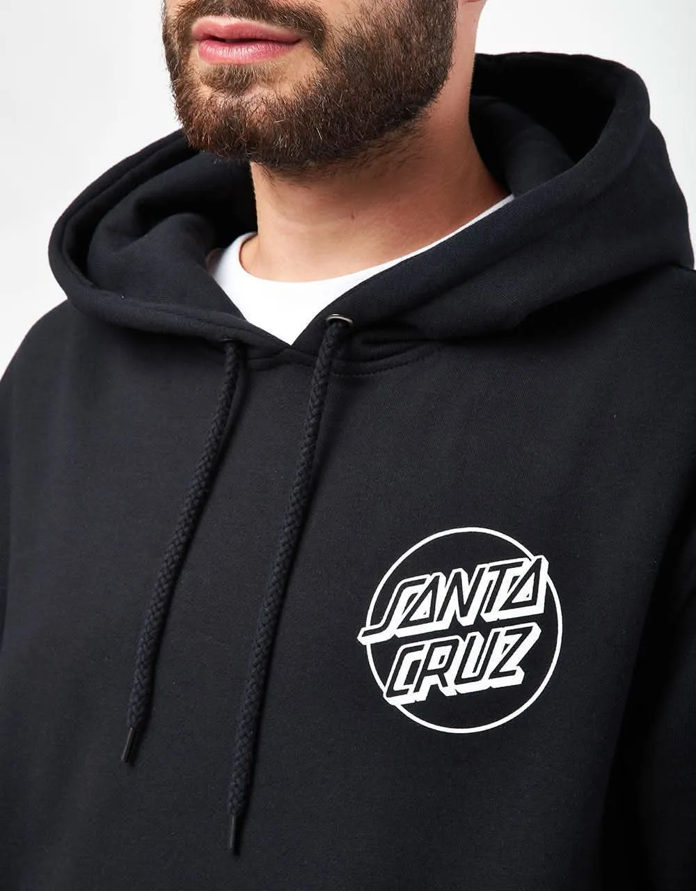 Santa Cruz Pace Ritual Hand Pullover Hoodie - Black