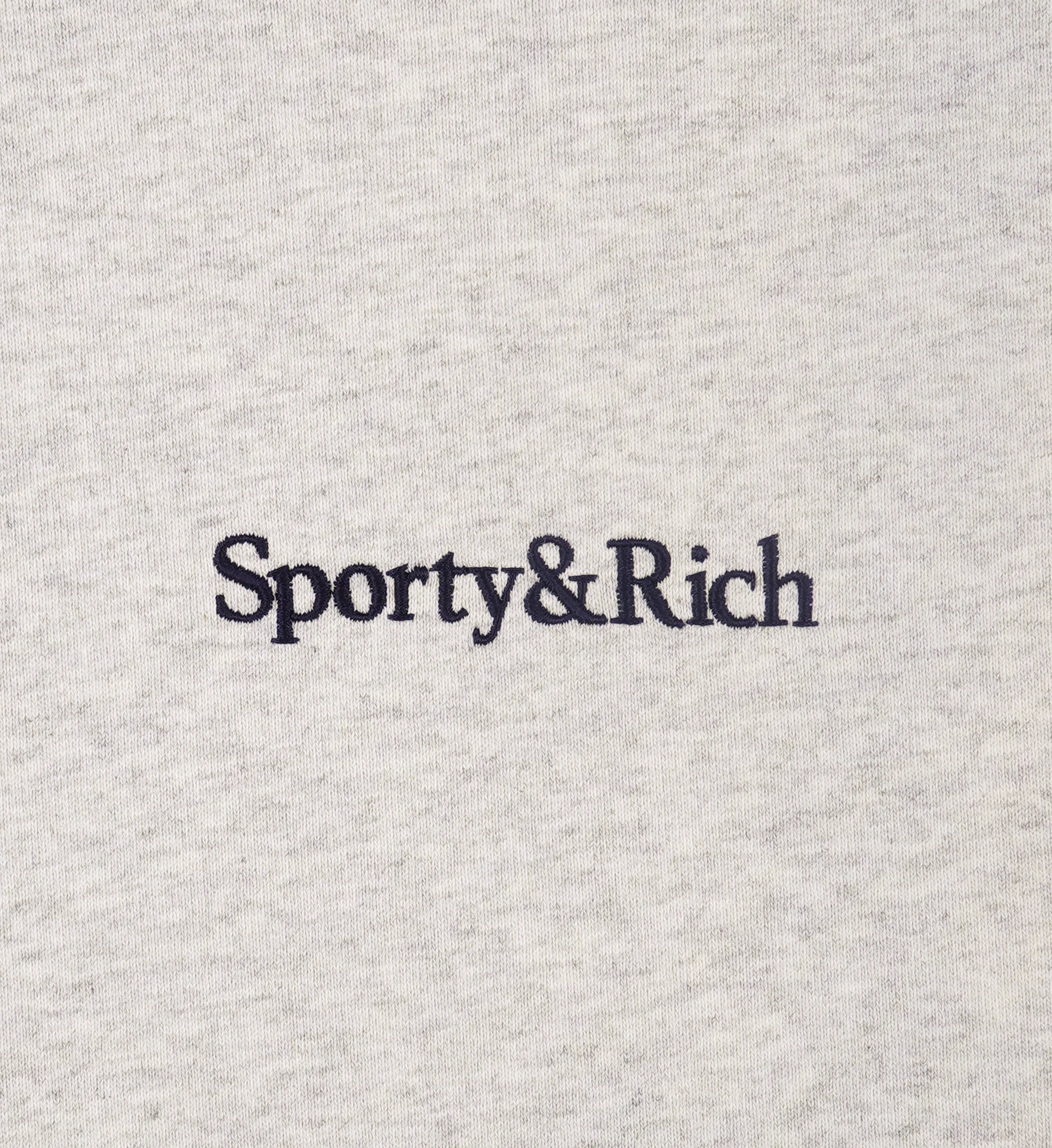 Serif Logo Sweatpant - Heather Gray/Navy