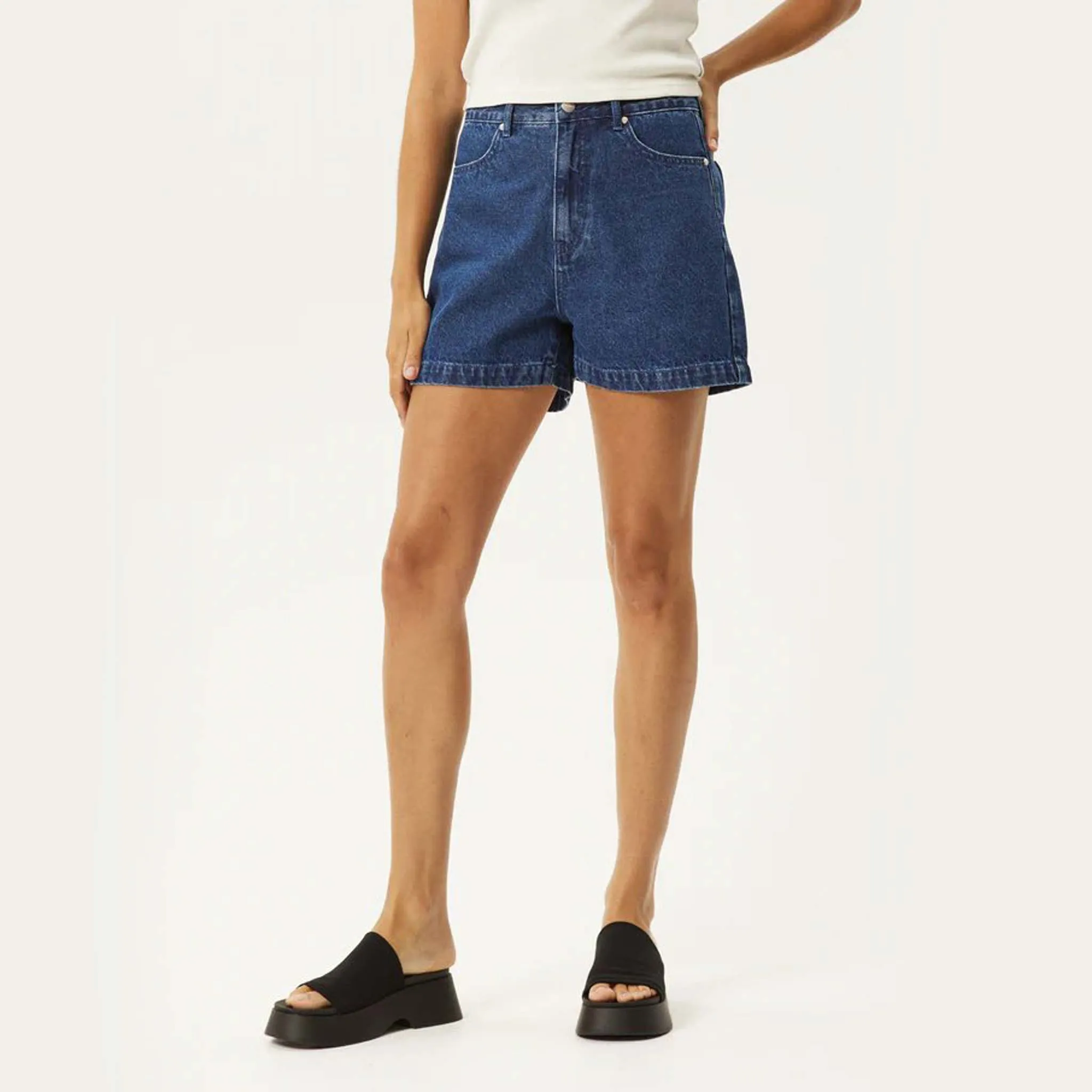 Seventy Threes Hemp Denim Shorts