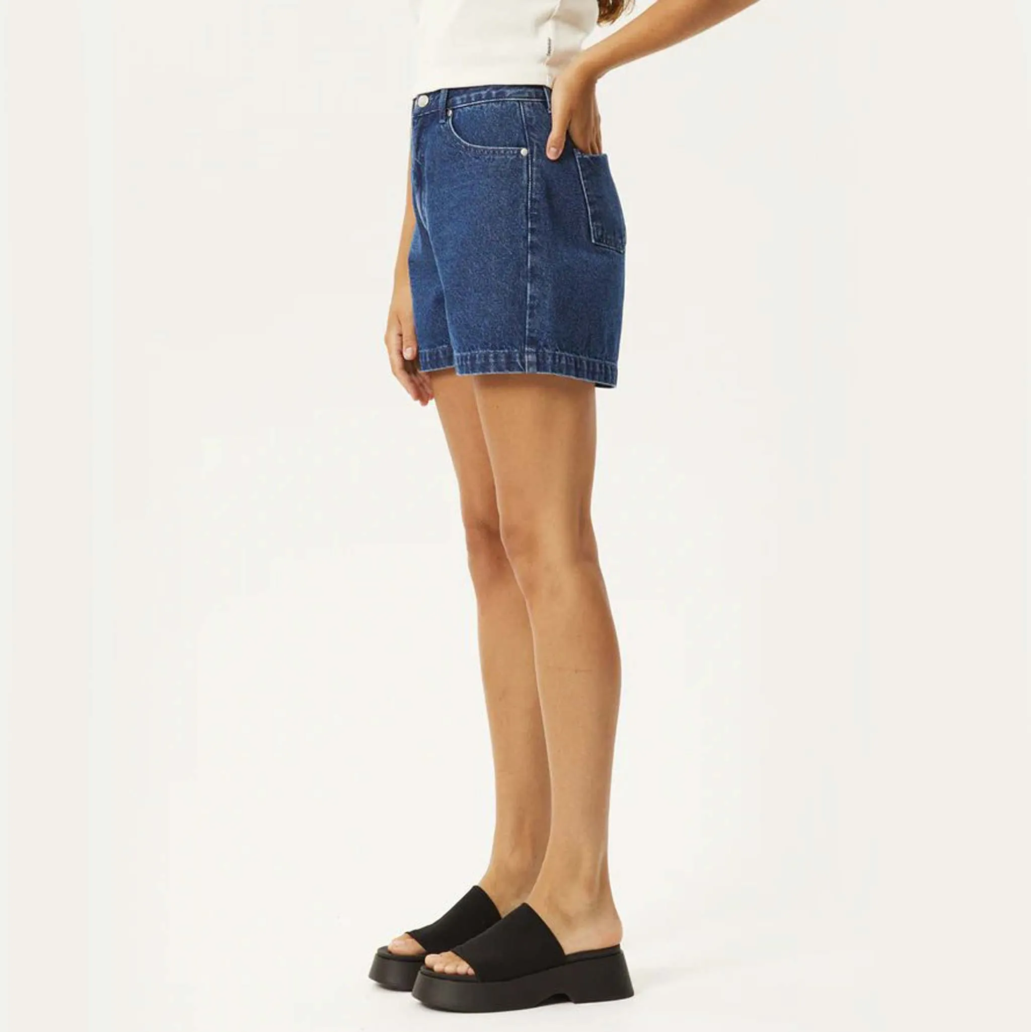 Seventy Threes Hemp Denim Shorts