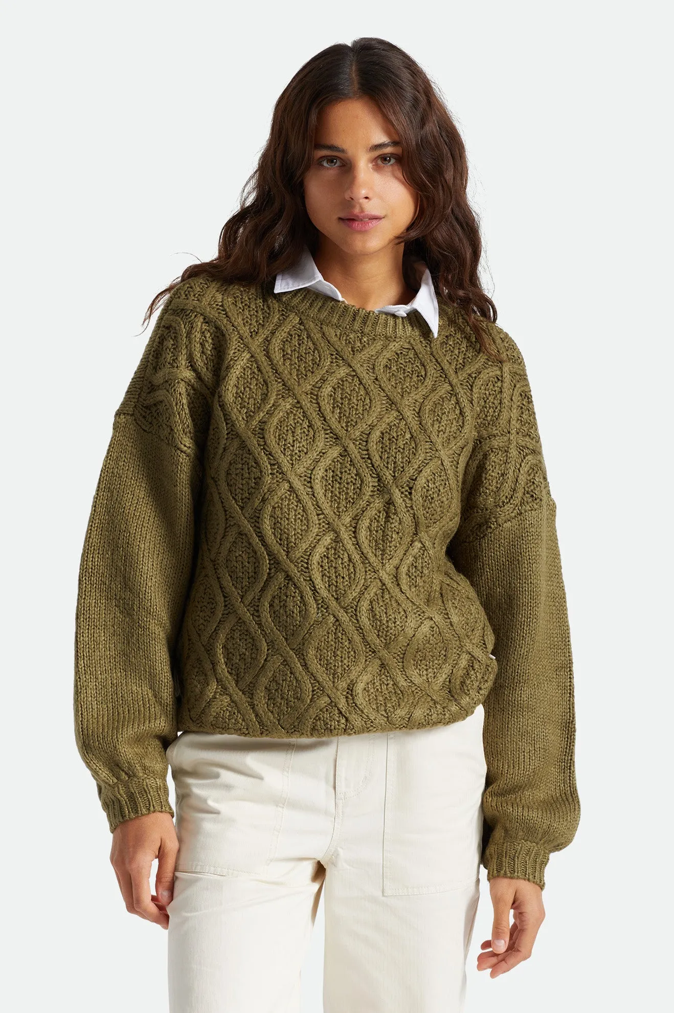 Sheffield Sweater - Military Olive