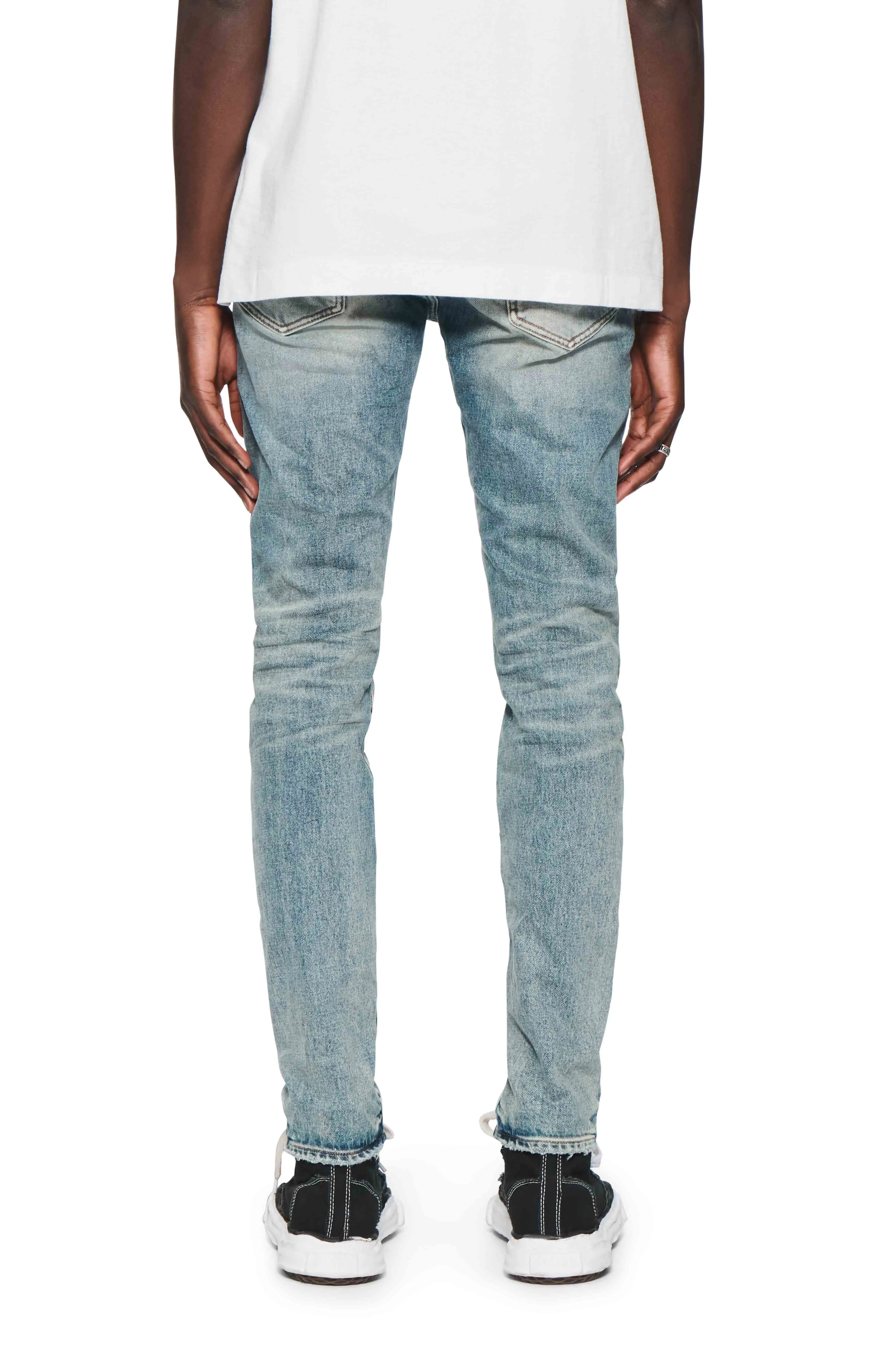 Skinny Electric Tint Jeans (Mid Indigo) - P001SELT424