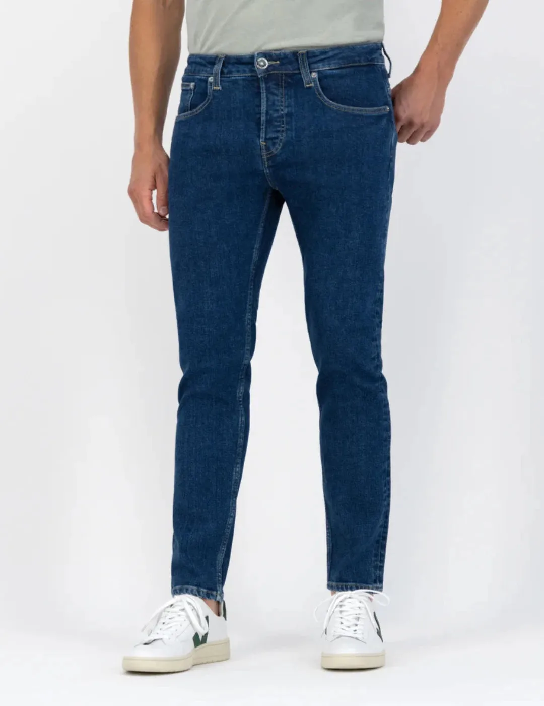 Slimmer Rick - Stone Indigo