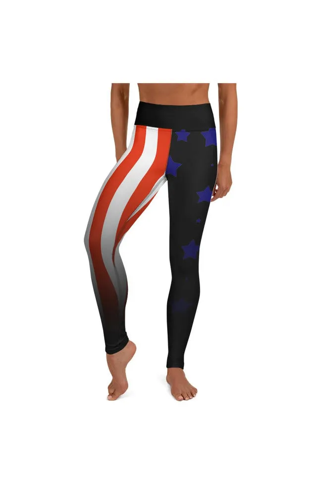 Star Spangled Fierce Yoga Leggings